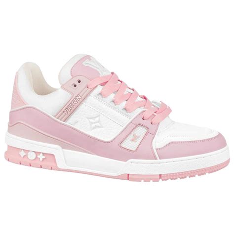 louis vuitton rosa sneaker